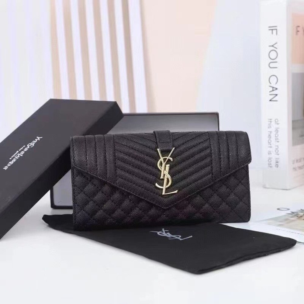 YSL Cassandre Envelope Long Wallet